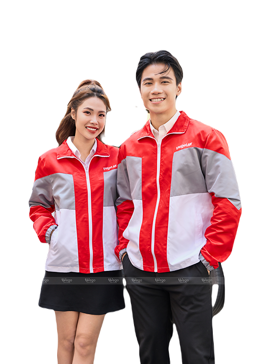 Áo khoác đồng phục công ty thiết kế theo yêu cầu mẫu 01