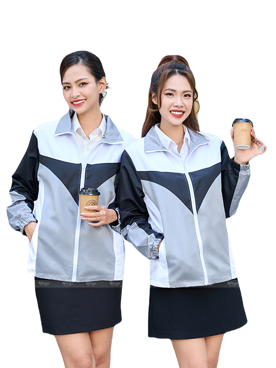 Áo khoác đồng phục công ty thiết kế theo yêu cầu mẫu 02