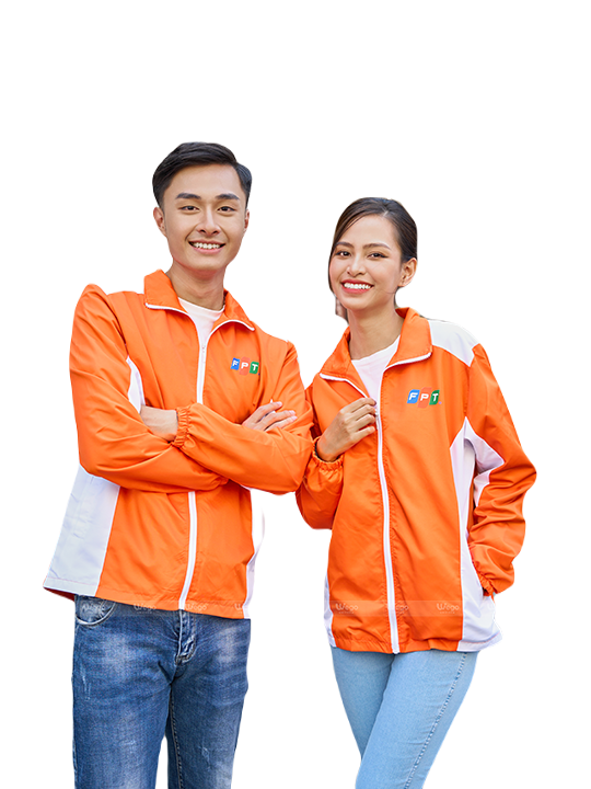 Áo khoác đồng phục công ty thiết kế theo yêu cầu mẫu 05