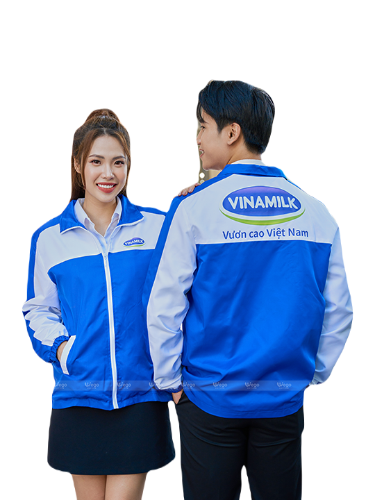 Áo khoác đồng phục công ty thiết kế theo yêu cầu mẫu 06