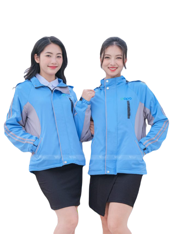 Áo khoác đồng phục công ty thiết kế theo yêu cầu mẫu 50