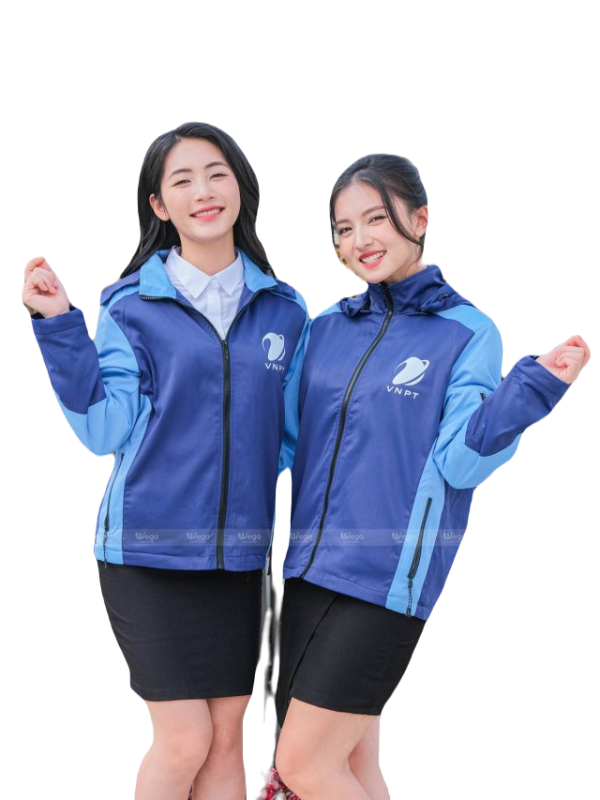 Áo khoác đồng phục công ty thiết kế theo yêu cầu mẫu 51