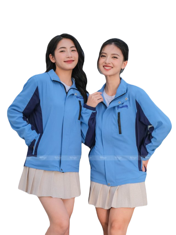 Áo khoác đồng phục công ty thiết kế theo yêu cầu mẫu 52