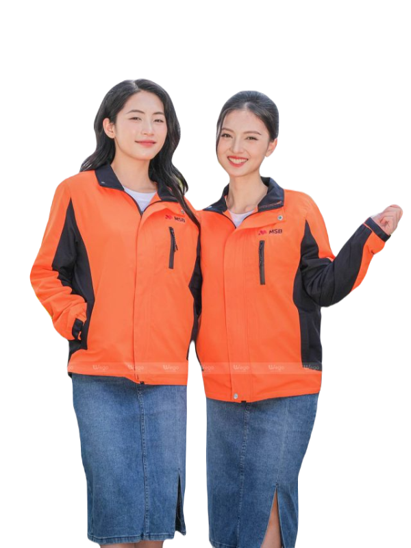 Áo khoác đồng phục công ty thiết kế theo yêu cầu mẫu 55