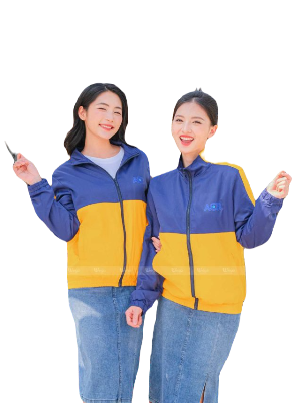 Áo khoác đồng phục công ty thiết kế theo yêu cầu mẫu 58