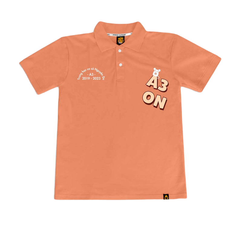 Áo lớp Polo thiết kế theo mẫu 01