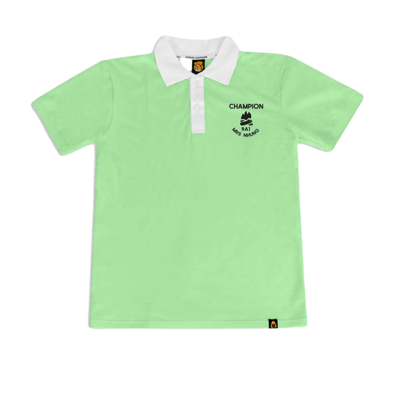 Áo lớp Polo thiết kế theo mẫu 03