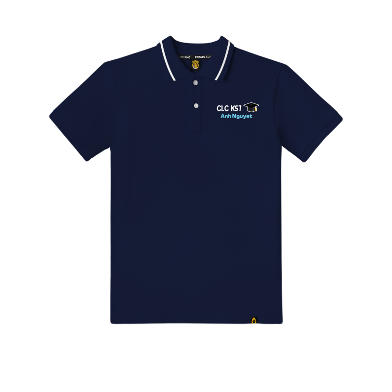 Áo lớp Polo thiết kế theo mẫu 116