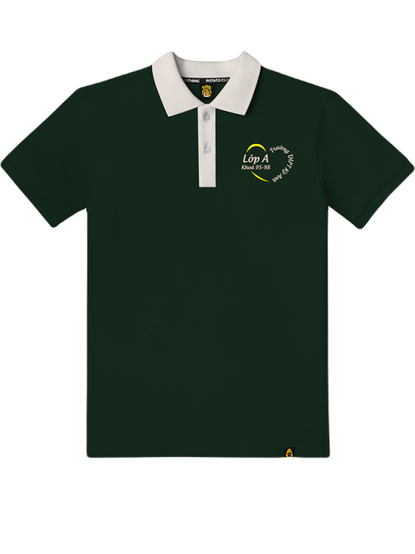 Áo lớp Polo thiết kế theo mẫu 121