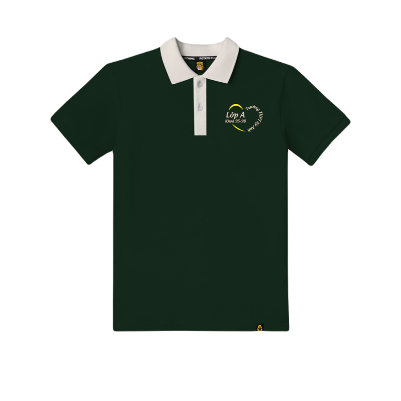 Áo lớp Polo thiết kế theo mẫu 121