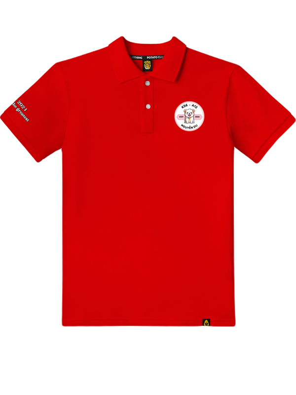 Áo lớp Polo thiết kế theo mẫu 131