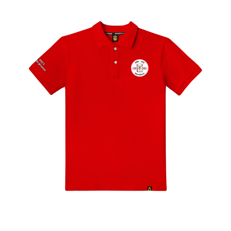 Áo lớp Polo thiết kế theo mẫu 131