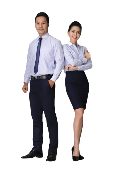 Áo sơ mi công sở đồng phục công ty thiết kế theo yêu cầu mẫu 20