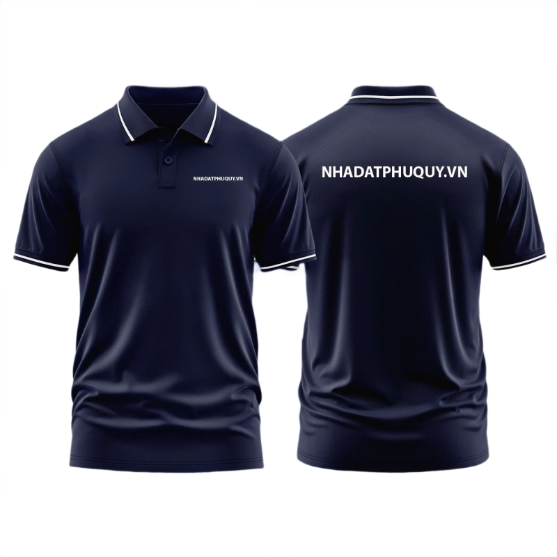 Áo thun đồng phục Polo Nhà Đất Phú Quý