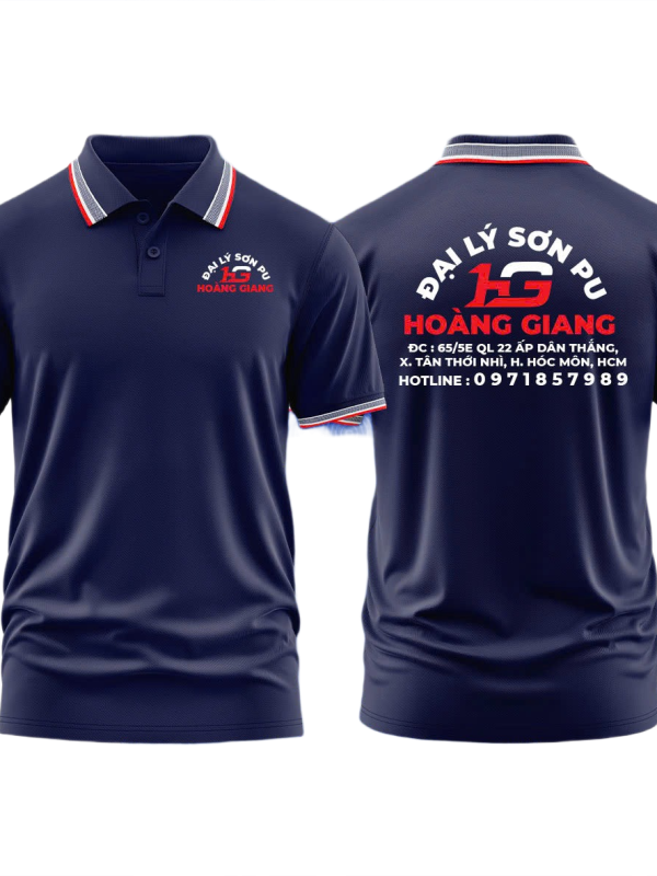 Áo thun đồng phục Polo Đại Lý Sơn PU Hoàng Giang