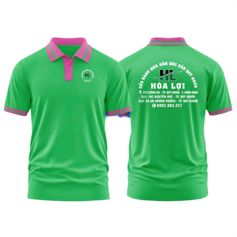Áo thun đồng phục Polo Cửa Hàng Đặc Sản Quy Nhơn Hoà Lợi
