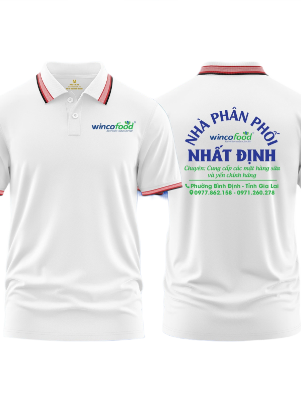 Áo thun đồng phục Polo Nhà Phân Phối Sữa Nhất Định
