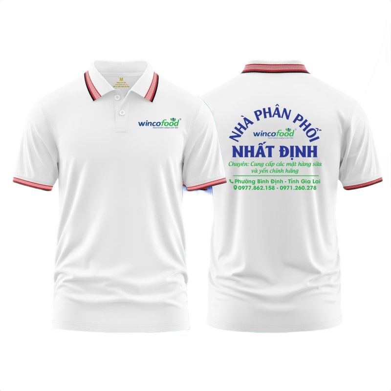 Áo thun đồng phục Polo Nhà Phân Phối Sữa Nhất Định