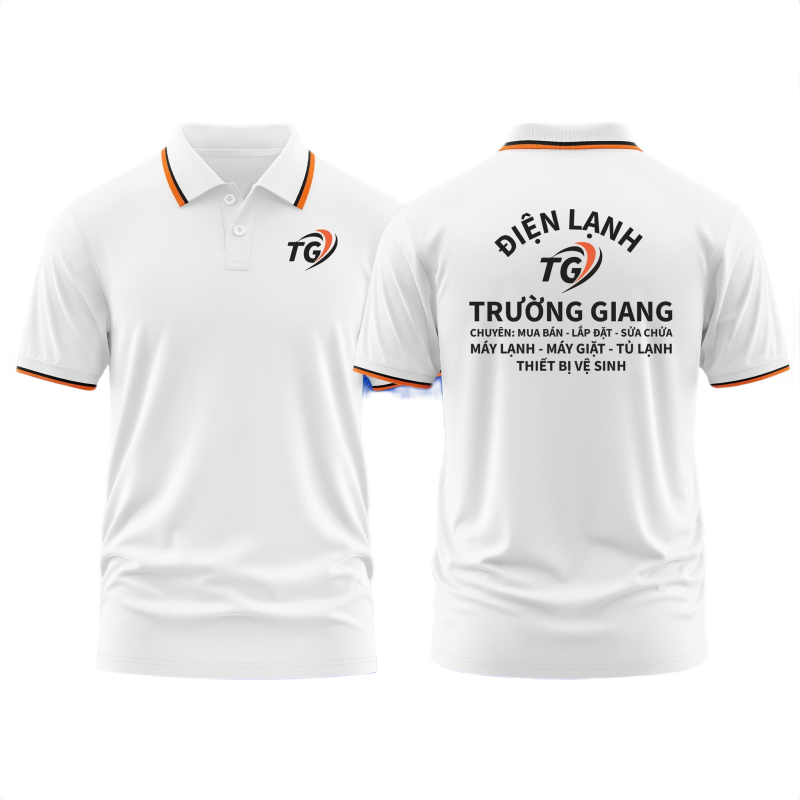 Áo thun đồng phục Polo Điện Lạnh Trường Giang