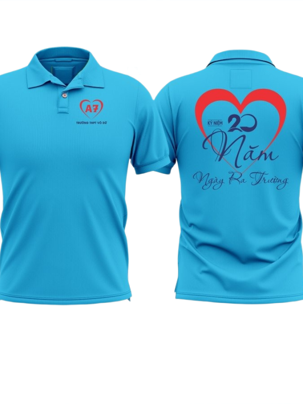 Áo thun đồng phục Polo Họp Lớp 25 Năm THPT Võ Dữ