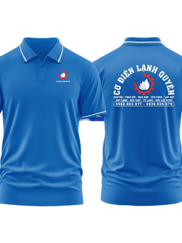 Áo thun đồng phục Polo Cơ Điện Lạnh Quyên