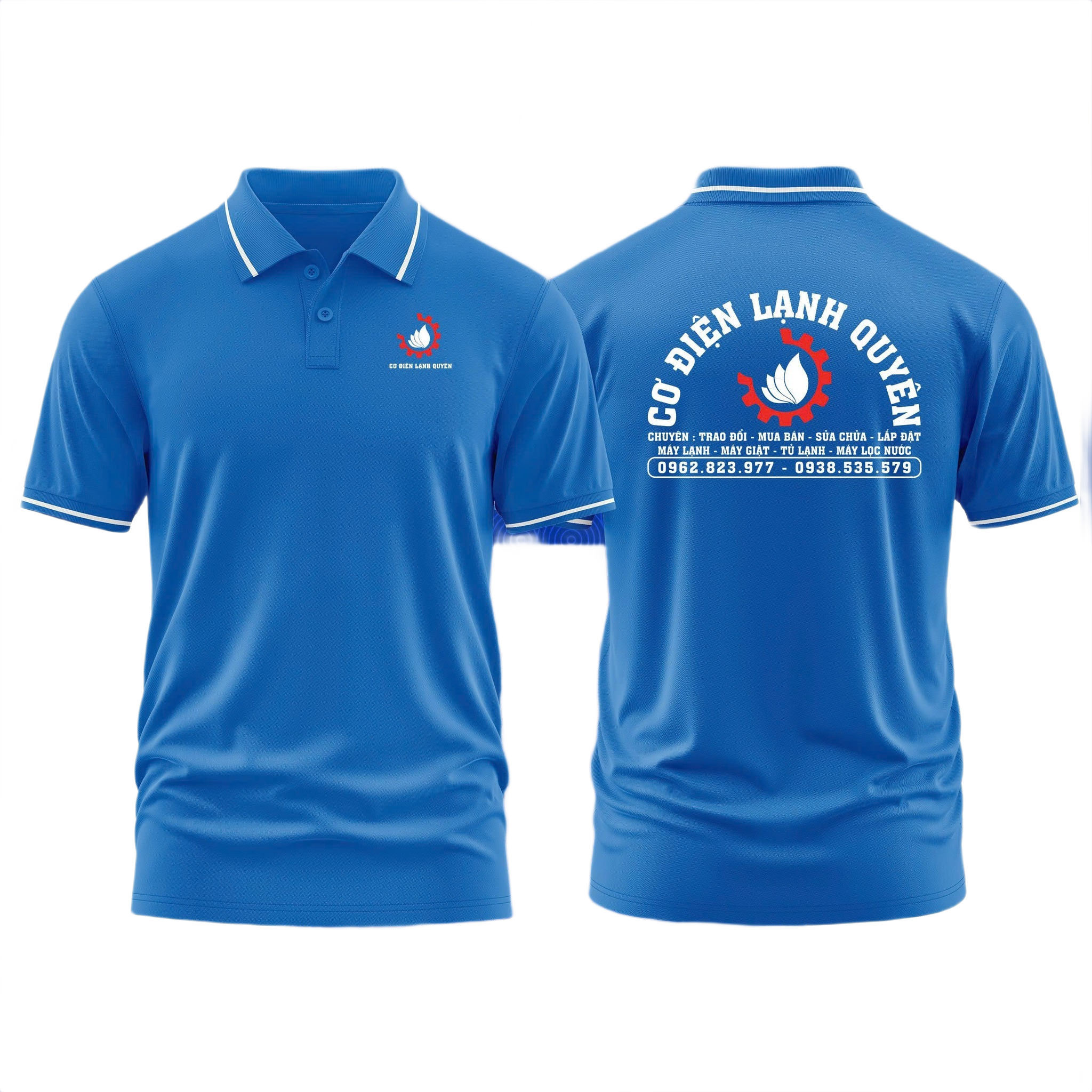 Áo thun đồng phục Polo Cơ Điện Lạnh Quyên