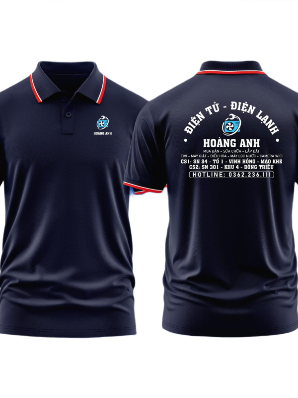 Áo thun đồng phục Polo Điện Tử Điện Lạnh Hoàng Anh