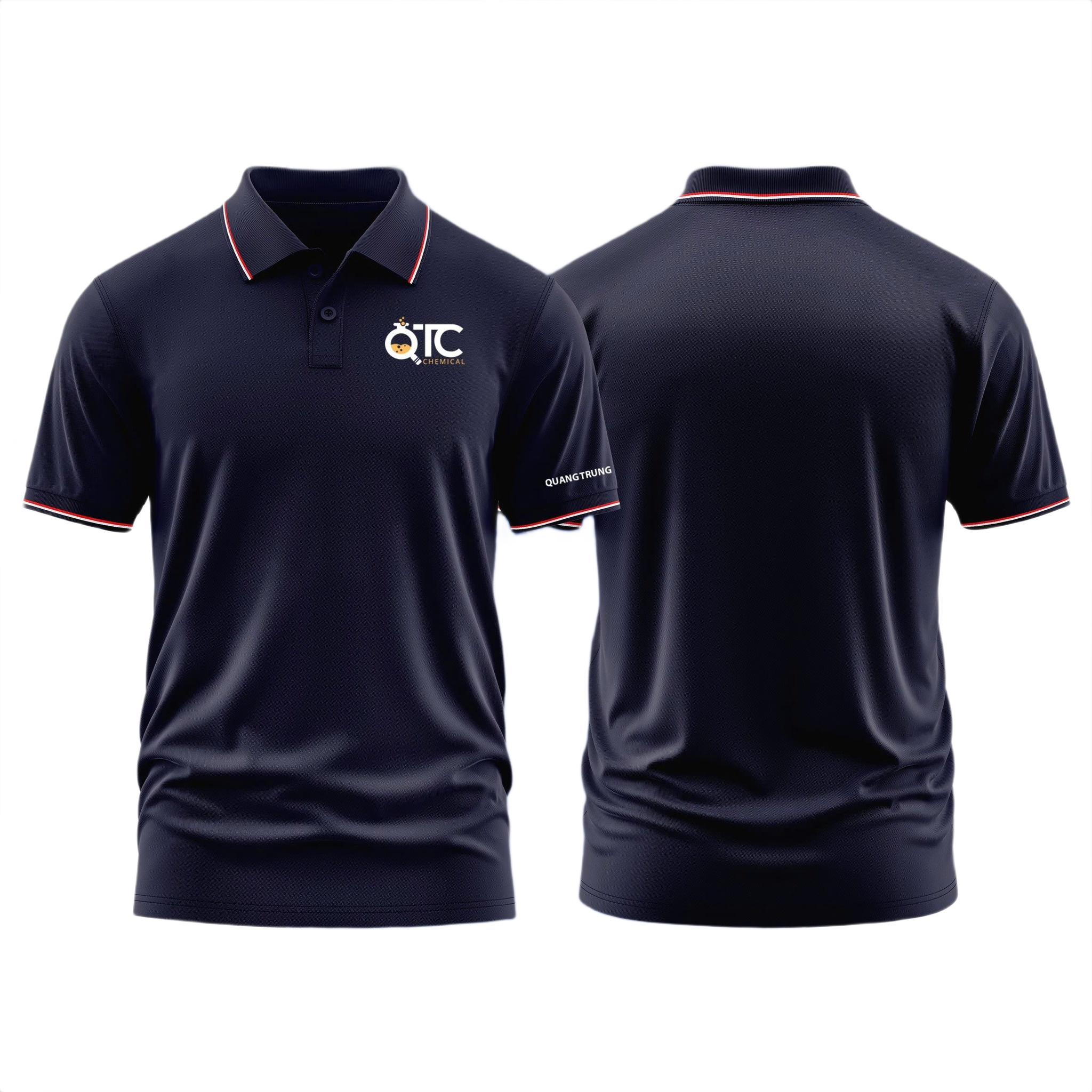 Áo thun đồng phục Polo QTC Quang Trung Chemical