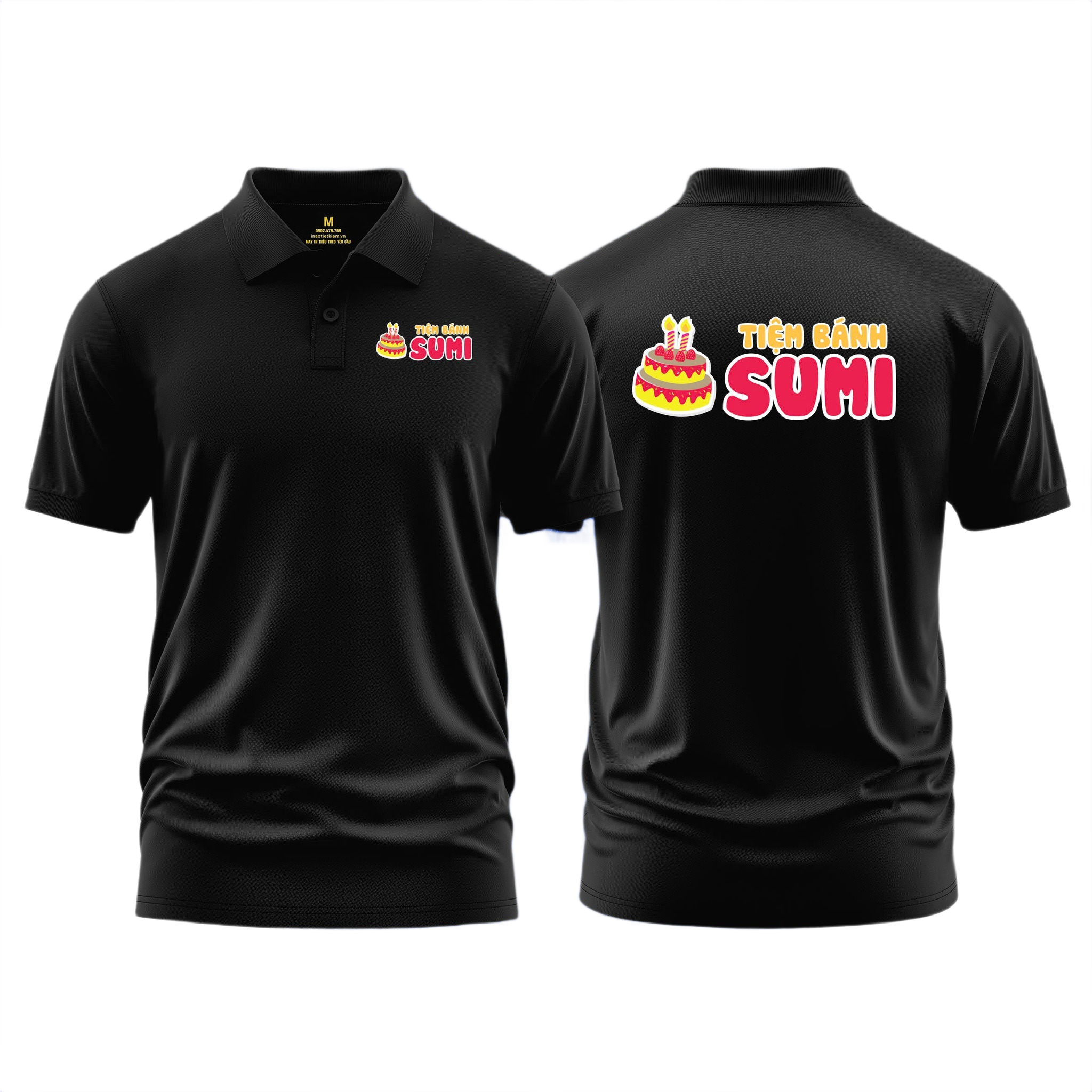 Áo thun đồng phục Polo Tiệm Bánh Sumi