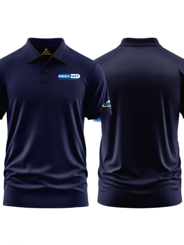 Áo thun đồng phục Polo công ty Cổ Phần Thú Y Mega Việt Nam