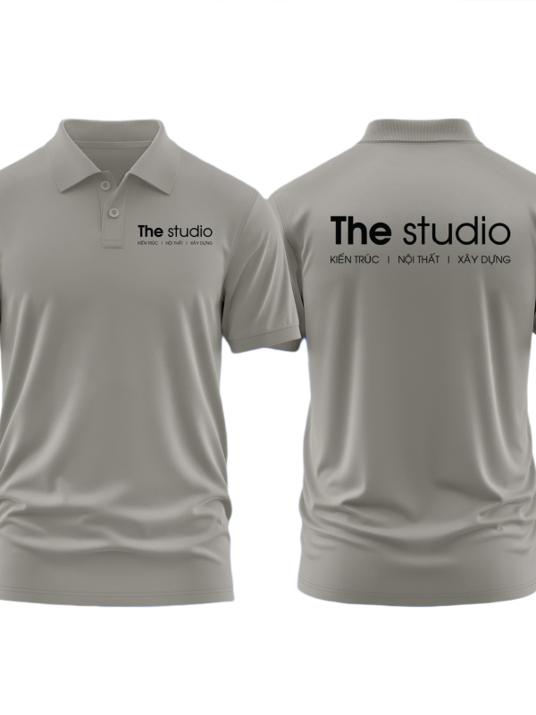 Áo thun đồng phục Polo Kiến Trúc Nội Thất Xây Dựng The Studio
