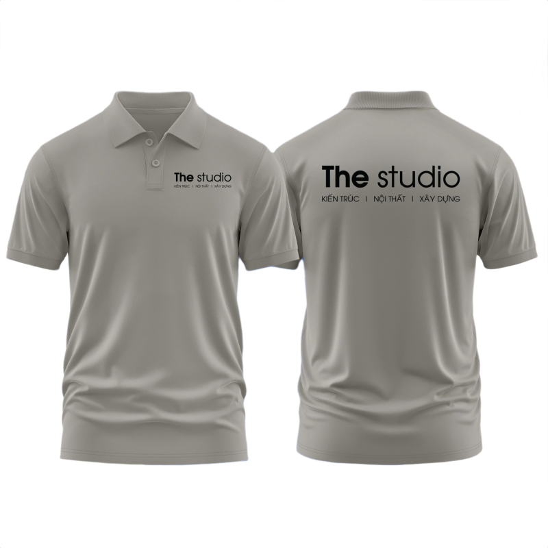 Áo thun đồng phục Polo Kiến Trúc Nội Thất Xây Dựng The Studio