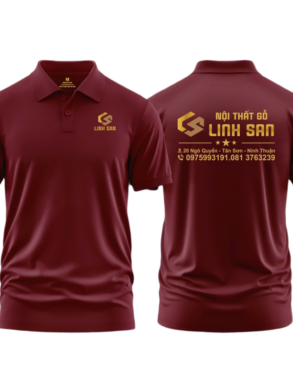 Áo thun đồng phục Polo Nội Thất Gỗ Linh San