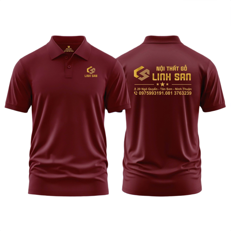 Áo thun đồng phục Polo Nội Thất Gỗ Linh San