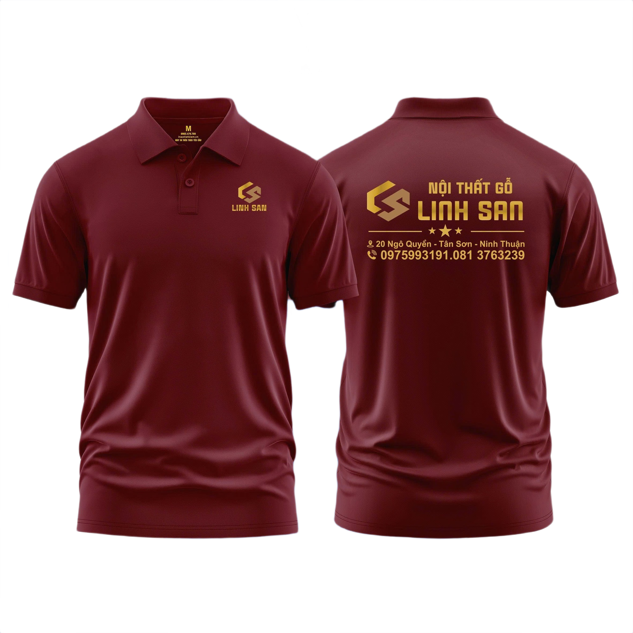 Áo thun đồng phục Polo Nội Thất Gỗ Linh San