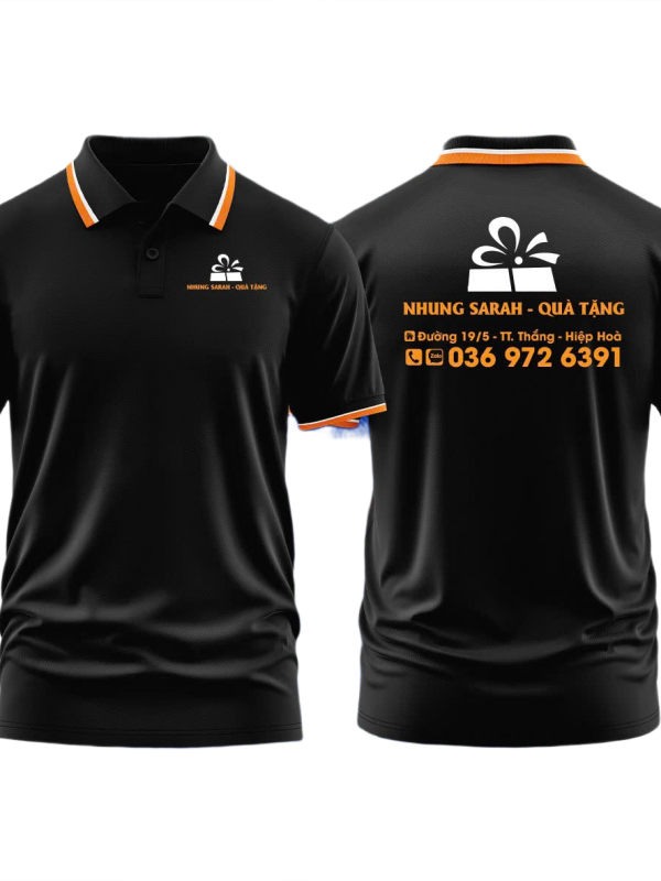 Áo thun đồng phục Polo Quà Tặng Nhung Sara