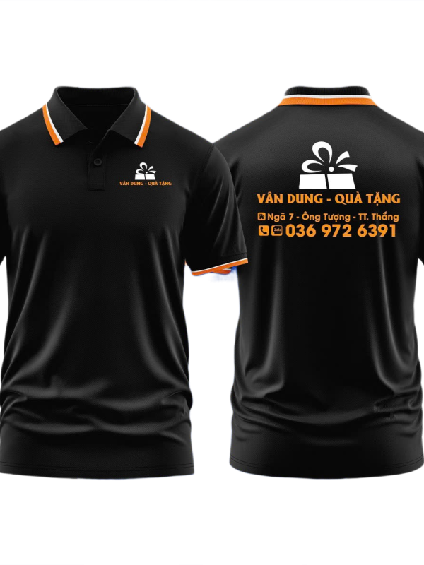Áo thun đồng phục Polo Quà Tặng Vân Dung