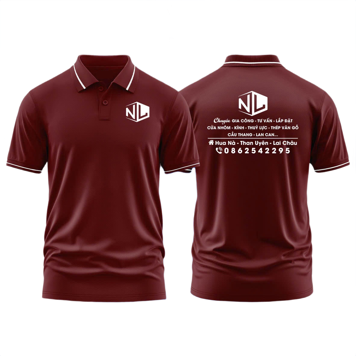 Áo thun đồng phục Polo Nhôm Kính NL