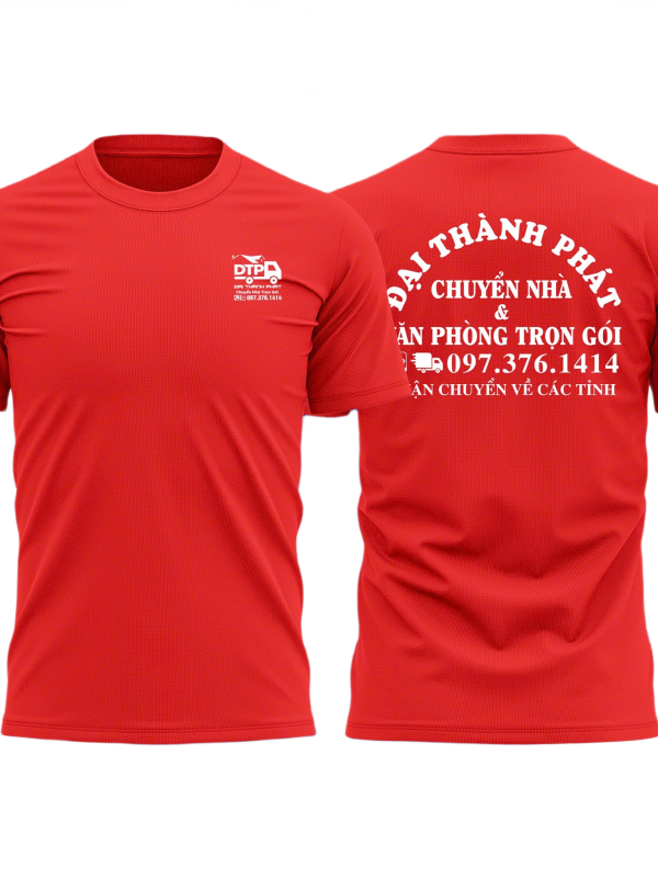 Áo thun đồng phục Polo Chuyển Nhà Văn Phòng Đại Thành Phát
