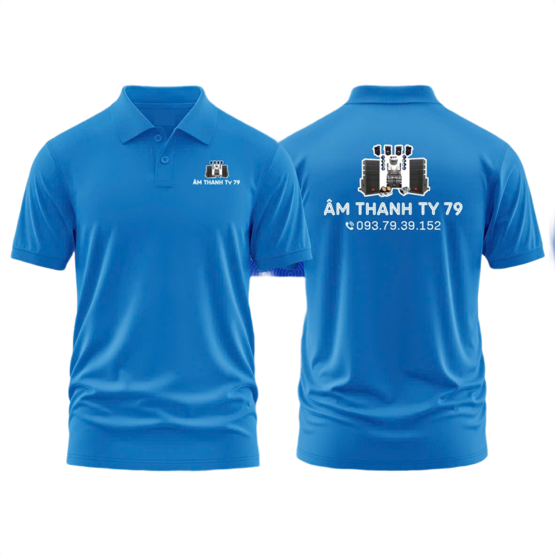 Áo thun đồng phục Polo Âm Thanh Ty 79