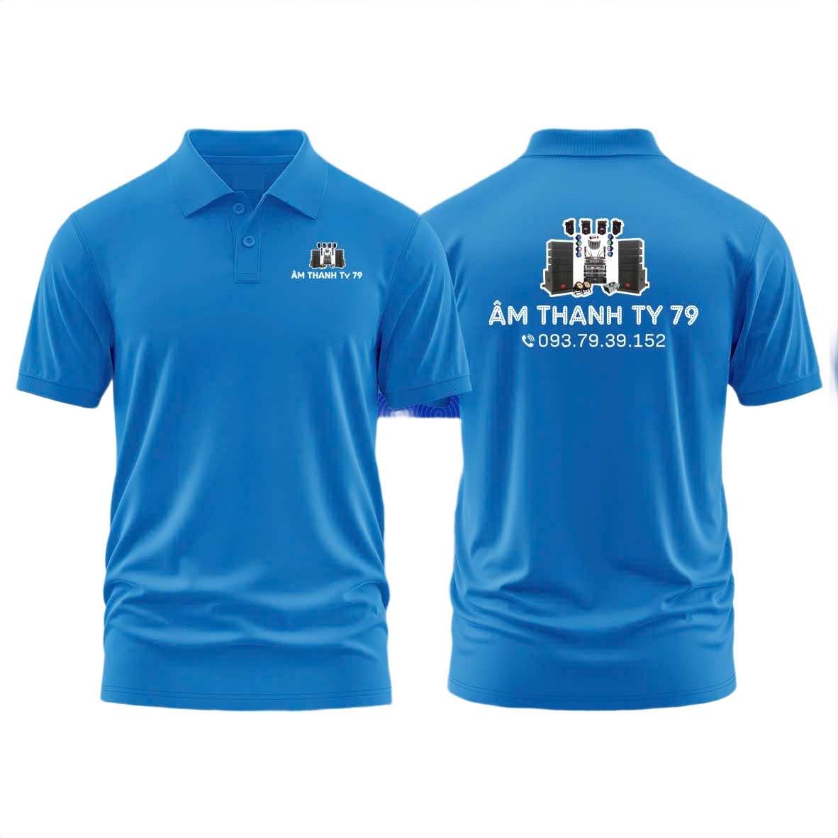 Áo thun đồng phục Polo Âm Thanh Ty 79