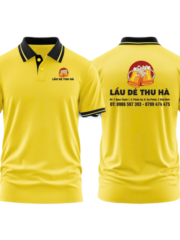 Áo thun đồng phục Polo Lẩu Dé Thu Hà