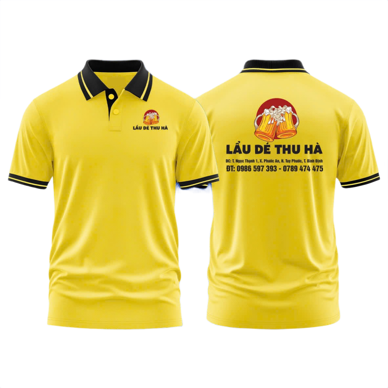 Áo thun đồng phục Polo Lẩu Dé Thu Hà