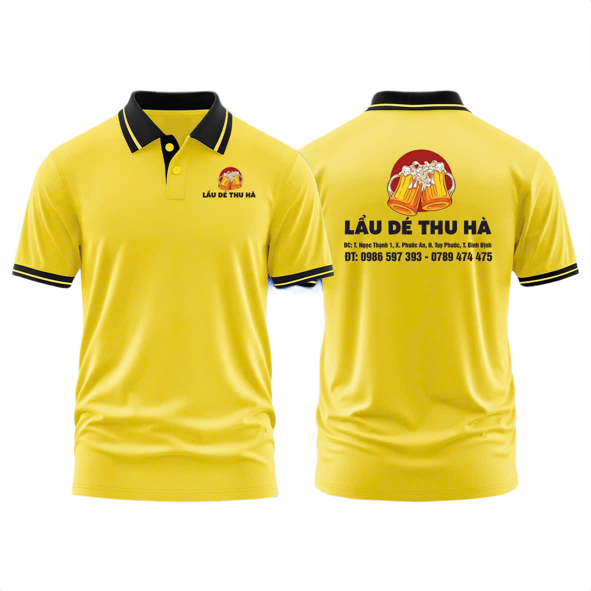 Áo thun đồng phục Polo Lẩu Dé Thu Hà