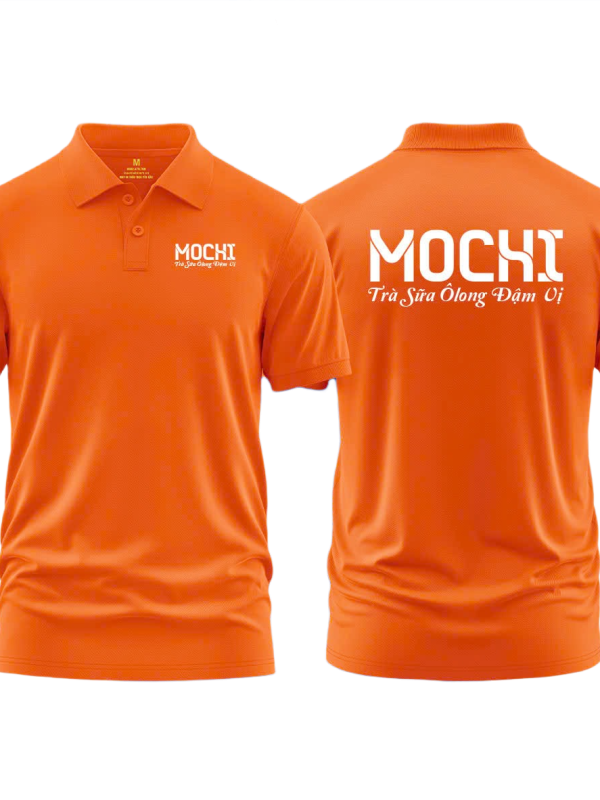 Áo thun đồng phục Polo Trà Sữa Olong Mochi