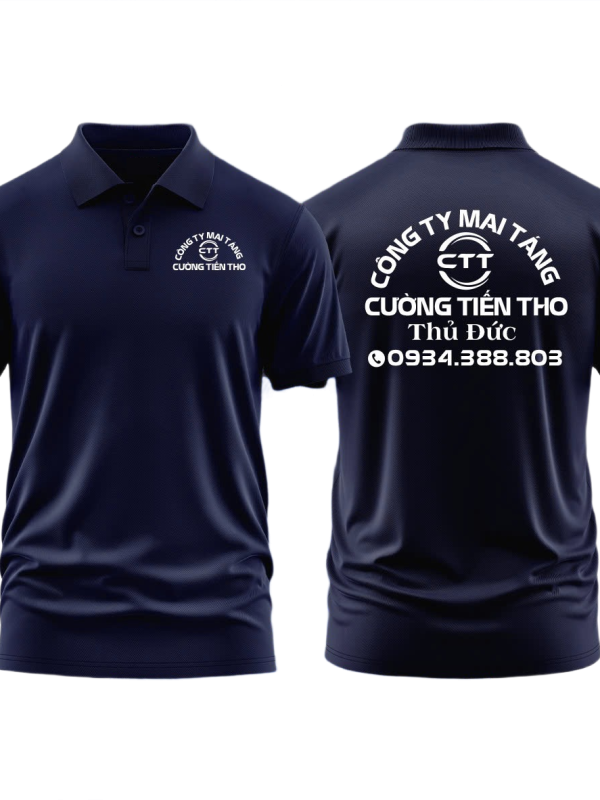 Áo thun đồng phục Polo Công Ty Mai Táng Cường Tiến Tho