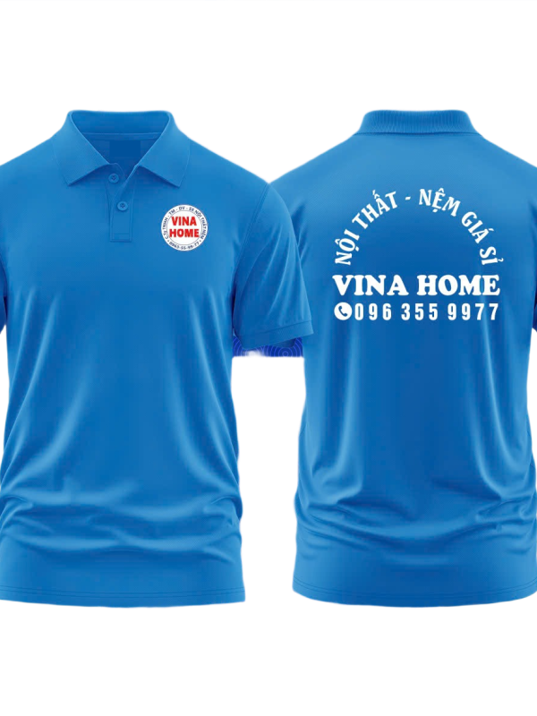 Áo thun đồng phục Polo Nội Thất Nệm Giá Sỉ Vina Home