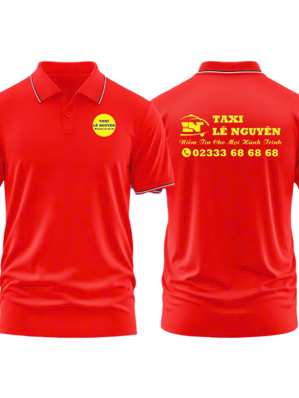 Áo thun đồng phục Polo Taxi Lê Nguyên