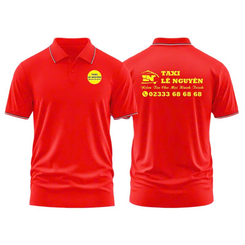 Áo thun đồng phục Polo Taxi Lê Nguyên