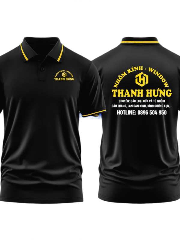 Áo thun đồng phục Polo Nhôm Kính Window Thanh Hưng